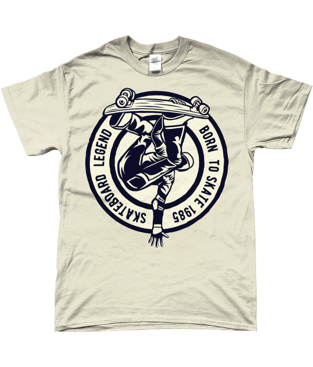 Skateboard Legend - SoftStyle Ringspun T-Shirt - Vitesse T-Shirts UK