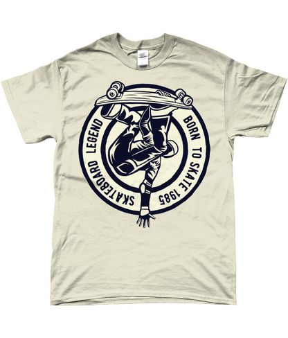 Skateboard Legend - SoftStyle Ringspun T-Shirt