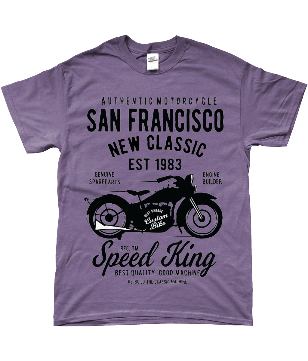 San Francisco Motorcycle - Gildan SoftStyle® Ringspun T-Shirt