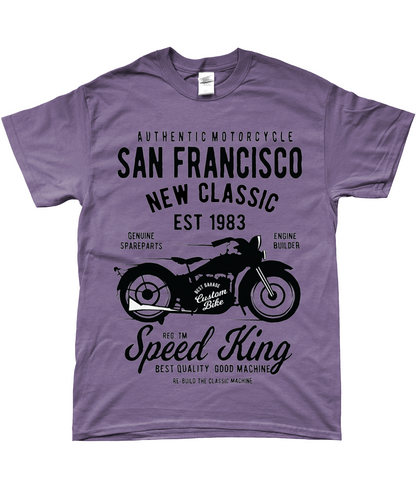 San Francisco Motorcycle - Gildan SoftStyle® Ringspun T-Shirt