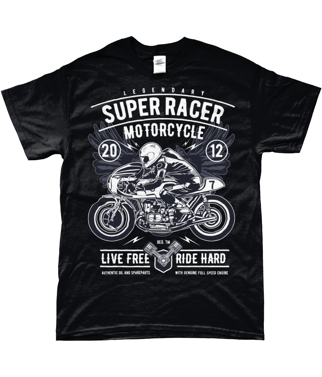 Super Racer - SoftStyle Ringspun T-Shirt