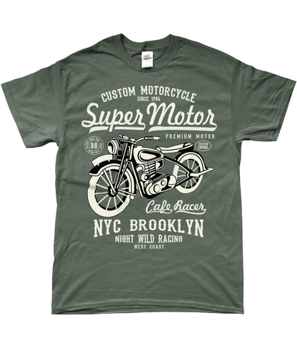 Super Motor - SoftStyle Ringgesponnenes T-Shirt