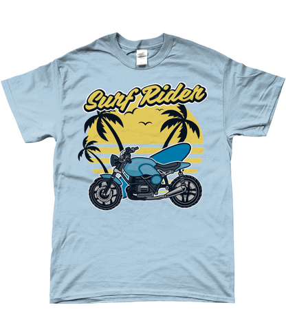 Surf Rider - T-shirt Gildan SoftStyle® filé à l'anneau