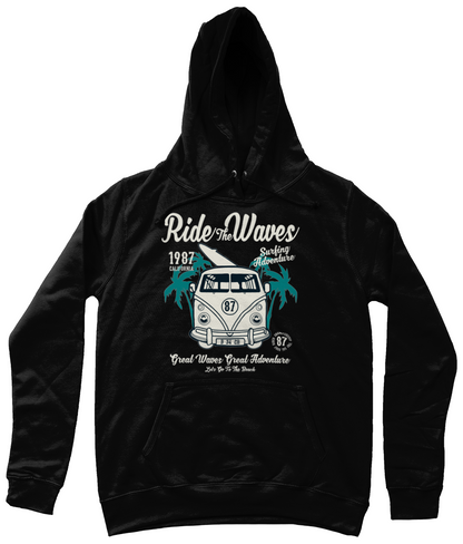 Ride The Waves – AWDis Girlie College Hoodie