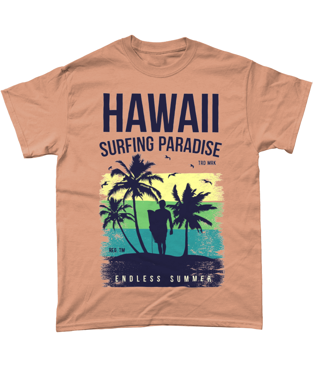 Hawaii Endless Summer – Gildan Heavy Cotton T-Shirt - Vitesse T-Shirts UK