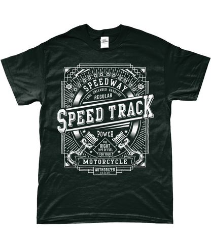 Speed ​​Track - SoftStyle Ringgesponnenes T-Shirt