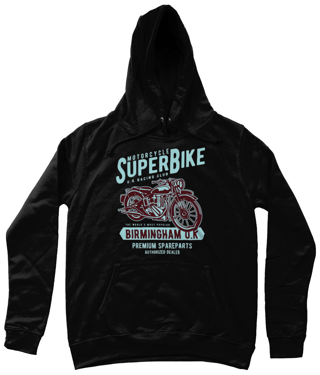 SuperBike – AWDis Girlie College Hoodie - Vitesse T-Shirts UK