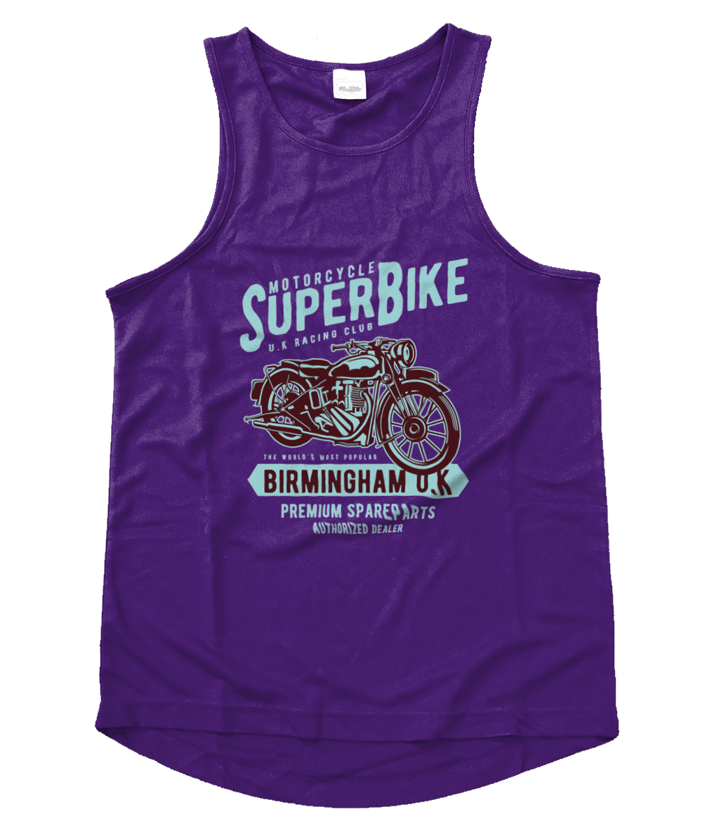 SuperBike - Men's Cool Vest - Vitesse T-Shirts UK