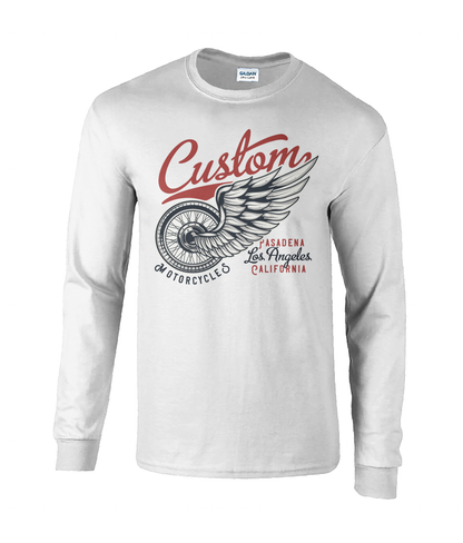 Custom - Langarm-T-Shirt aus Ultra-Baumwolle Custom