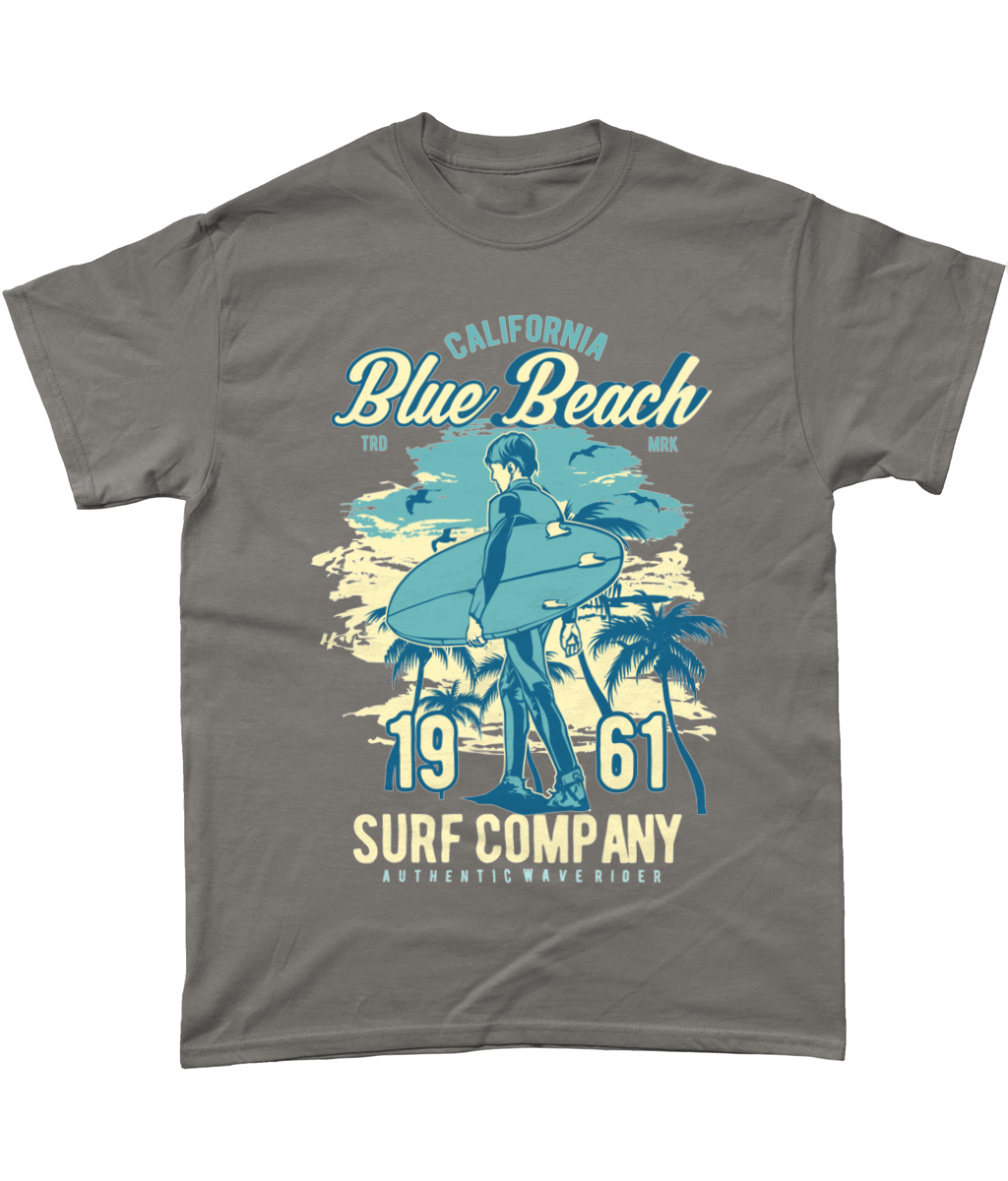 Blue Beach - Gildan Heavy Cotton T-Shirt