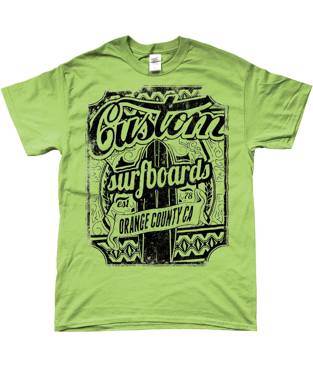 Custom Surfboards - SoftStyle® Ringspun T-Shirt