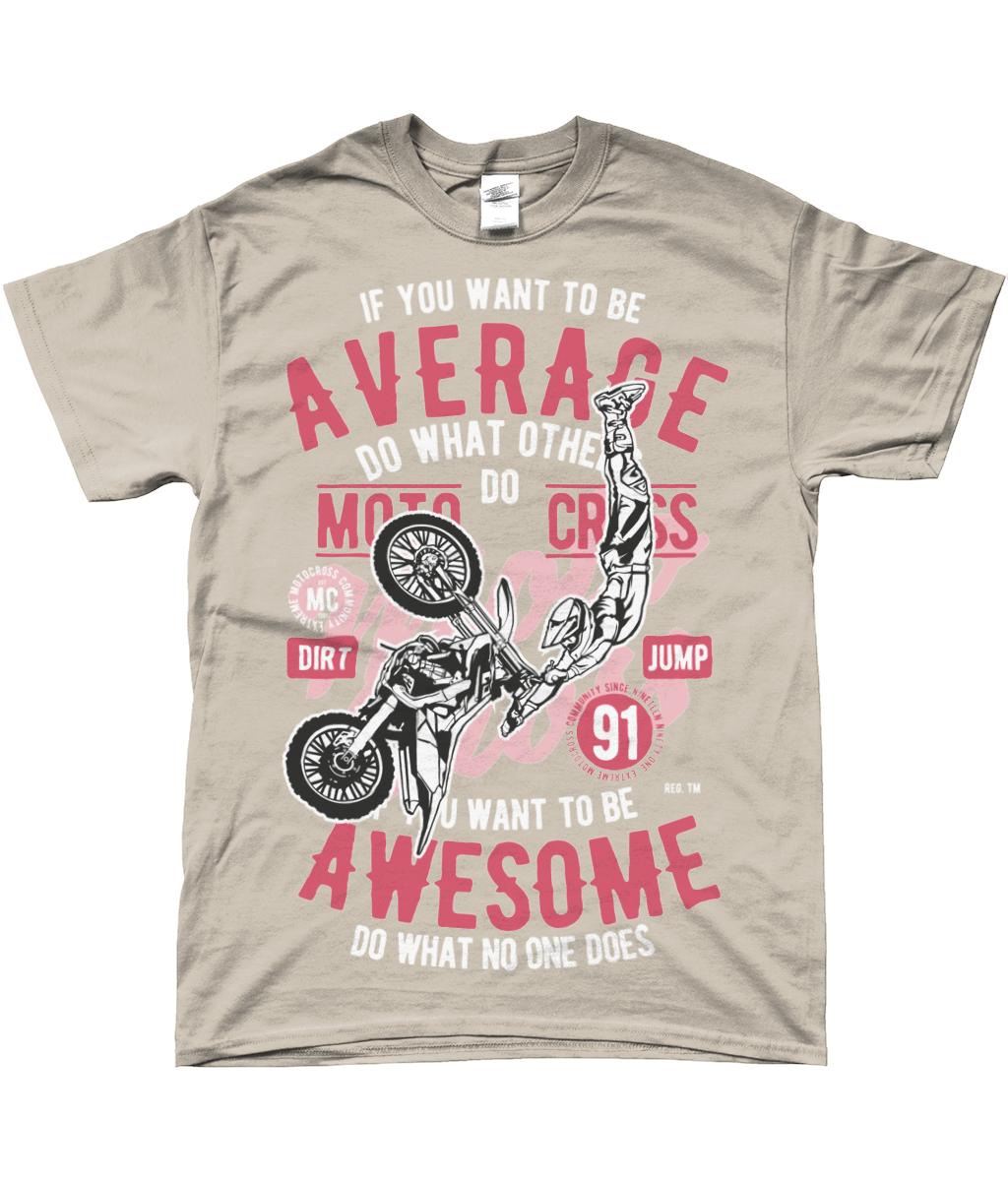 Motocross génial - T-shirt Gildan SoftStyle® Ringspun