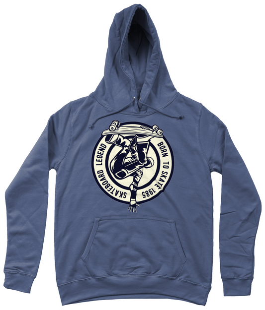 Skateboard Legend - AWDis Girlie College Hoodie