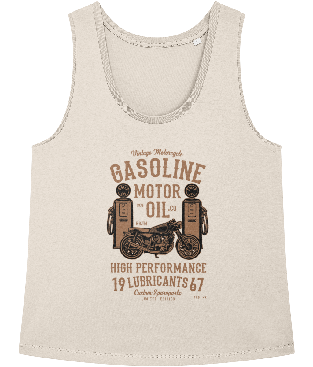 Gasoline Motor Oil - Stella Minter Ladies Vest