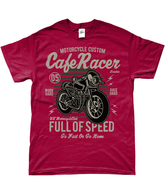 Cafe Racer v1 - Gildan SoftStyle® Ringgesponnenes T-Shirt