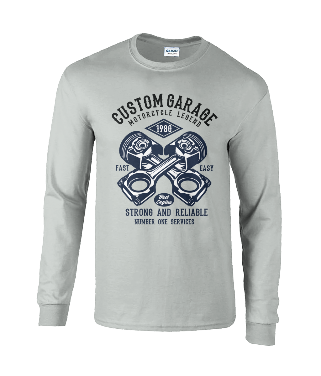 Custom Garage - Ultra Cotton Long Sleeve T-Shirt