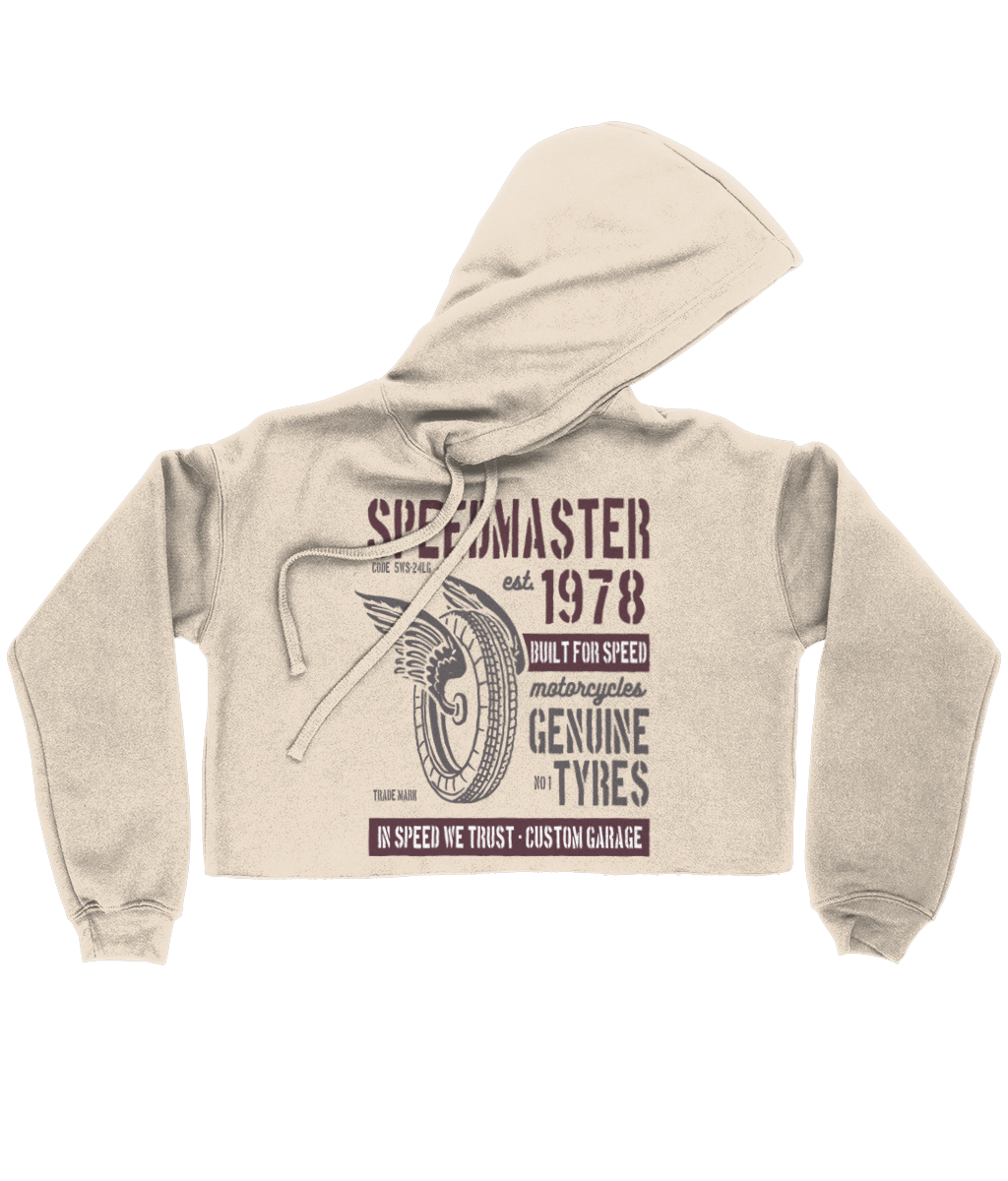 Speed Master - Bella Ladies Cropped Hoodie