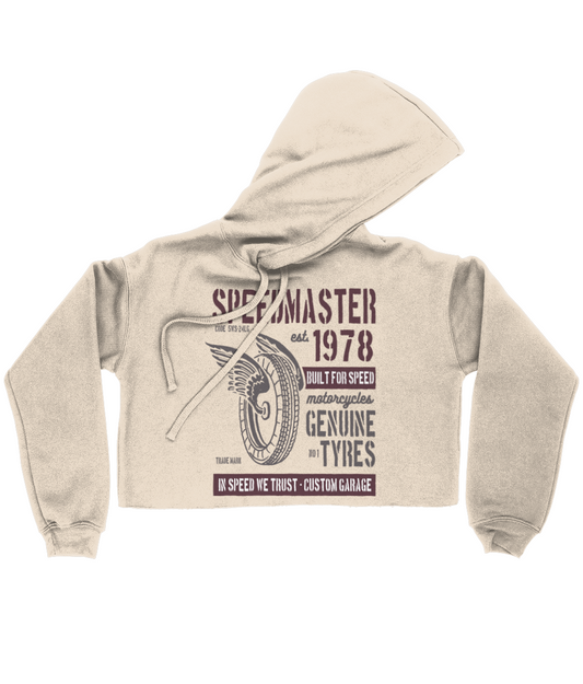 Speed ​​Master - Sweat à capuche court Bella pour femme 