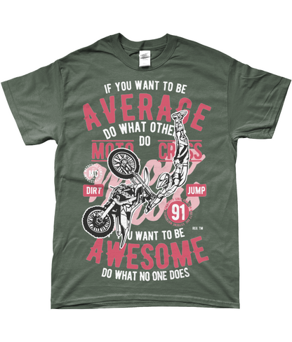 Awesome Motocross - Gildan SoftStyle® Ringspun T-Shirt - Vitesse T-Shirts UK