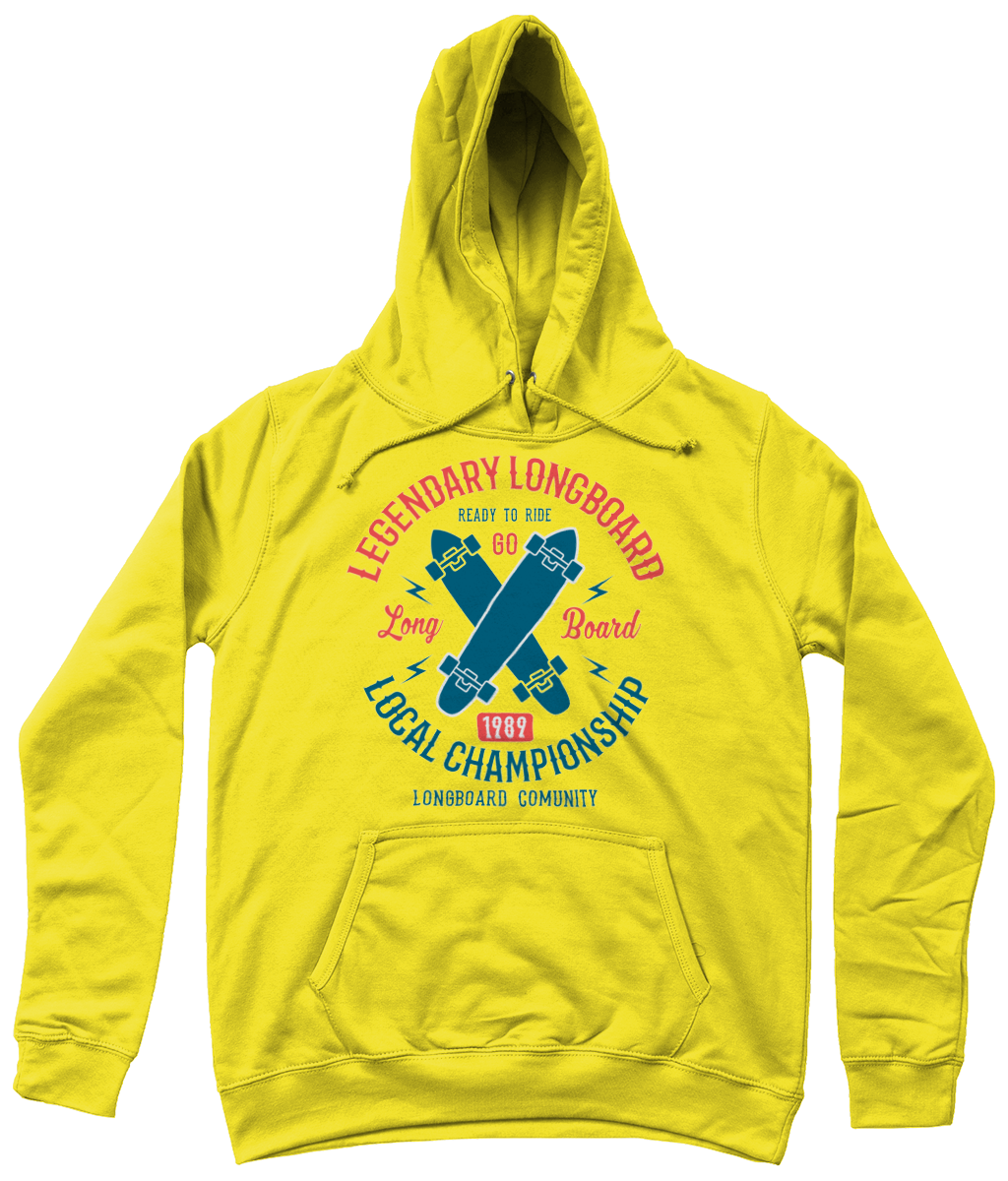 Legendary Longboard - AWDis Girlie College Hoodie