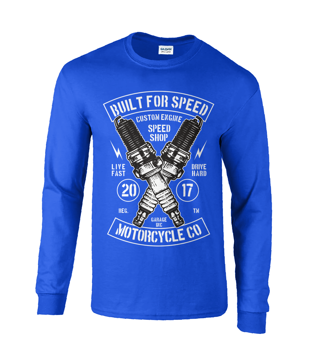 Built For Speed - Ultra Cotton® Long Sleeve T-Shirt