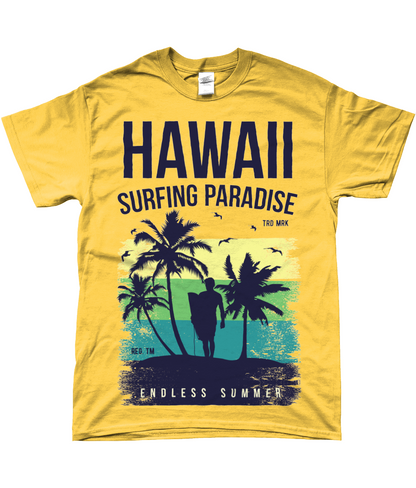 Hawaii Endloser Sommer - Gildan SoftStyle® Ringspun T-Shirt