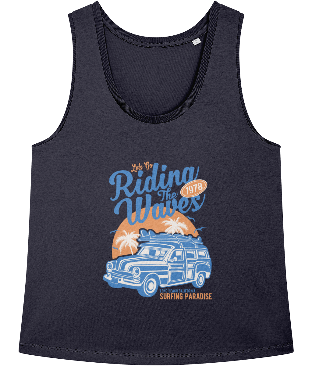 Riding The Waves - Stella Minter LAdies Vest