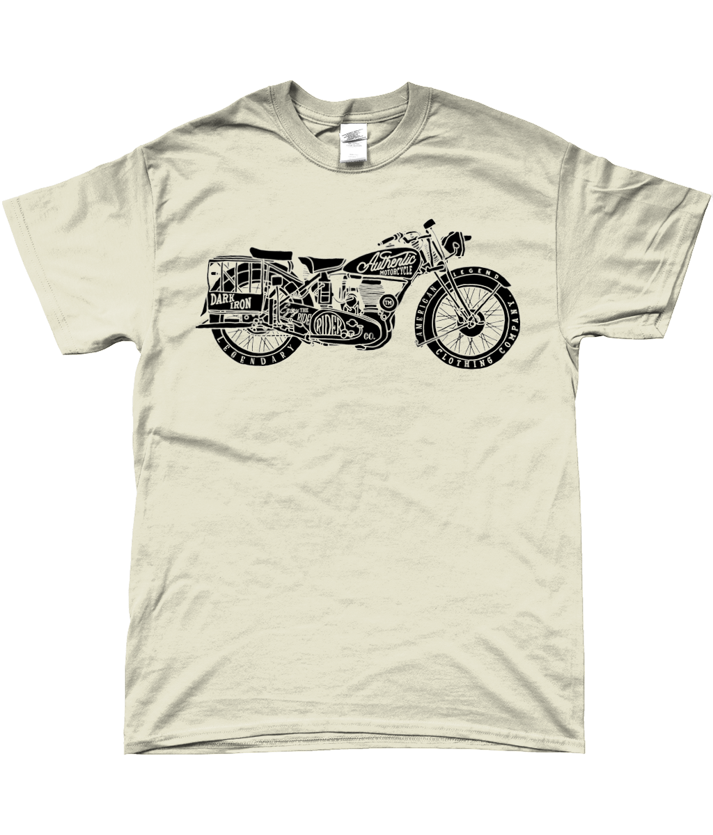 Enjoy The Ride - Black - Ringspun T-Shirt