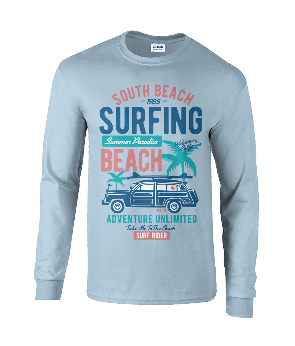 South Beach v2 - T-shirt à manches longues en coton ultra-doux