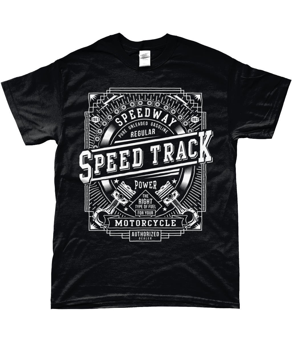 Speed ​​Track - SoftStyle Ringgesponnenes T-Shirt