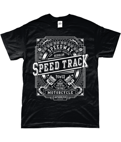 Speed Track - SoftStyle Ringspun T-Shirt