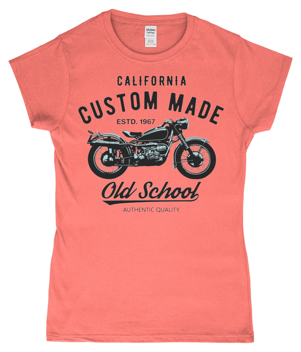 Custom Made - Gildan SoftStyle® Ladies Fitted Ringspun T-Shirt - Vitesse T-Shirts UK