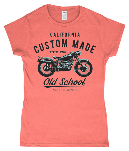 Custom Made - Gildan SoftStyle® Ladies Fitted Ringspun T-Shirt - Vitesse T-Shirts UK