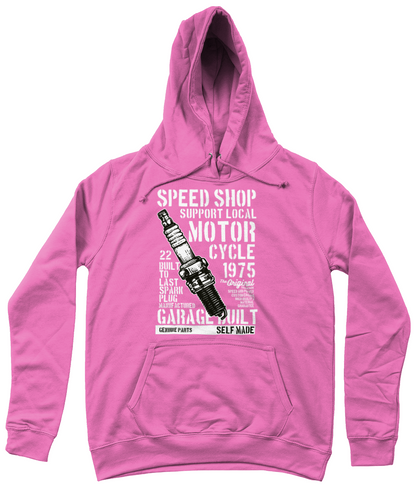 Speed ​​Shop - Sweat à capuche AWDis Girlie College