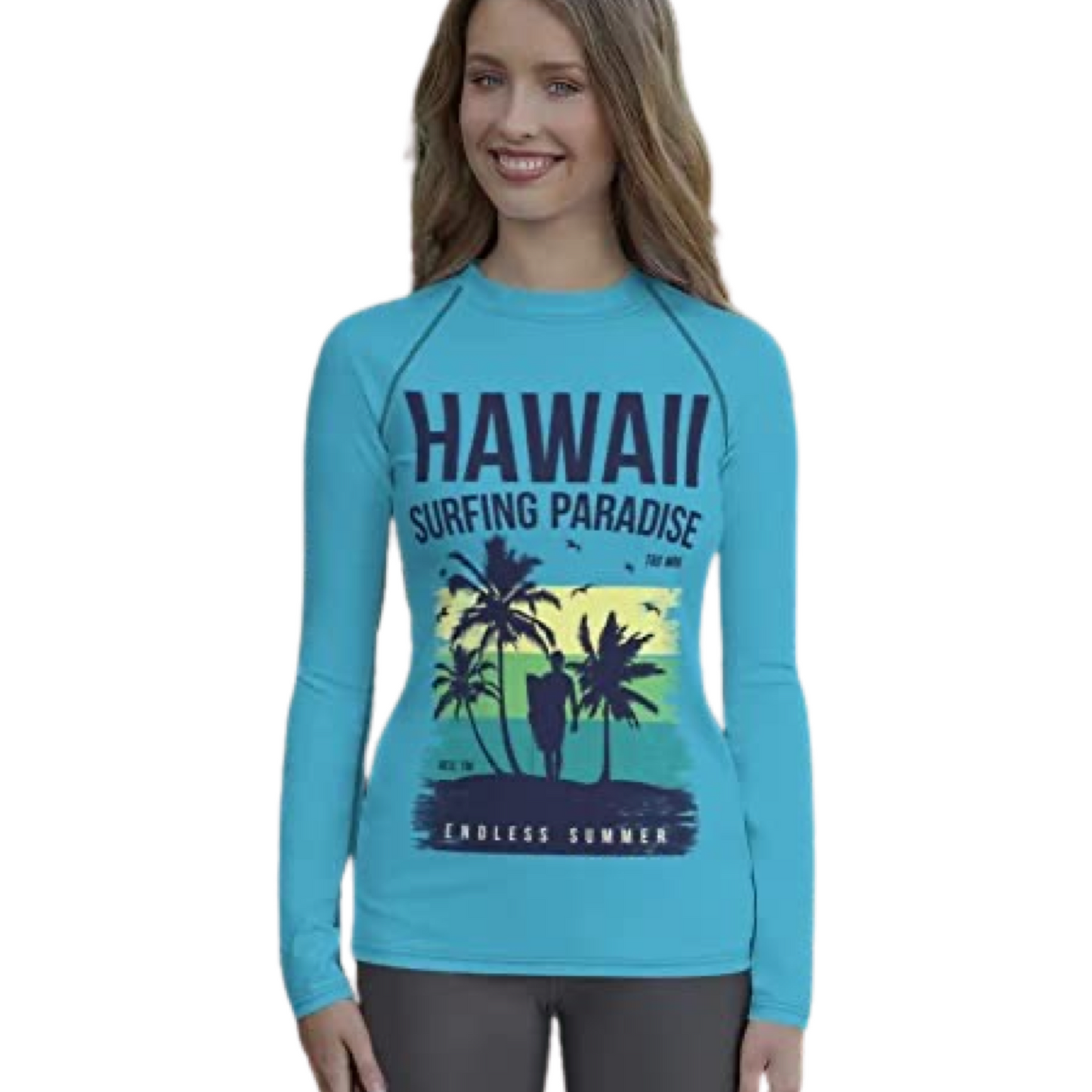 Hawaii Endless Summer - Rashguard für Damen