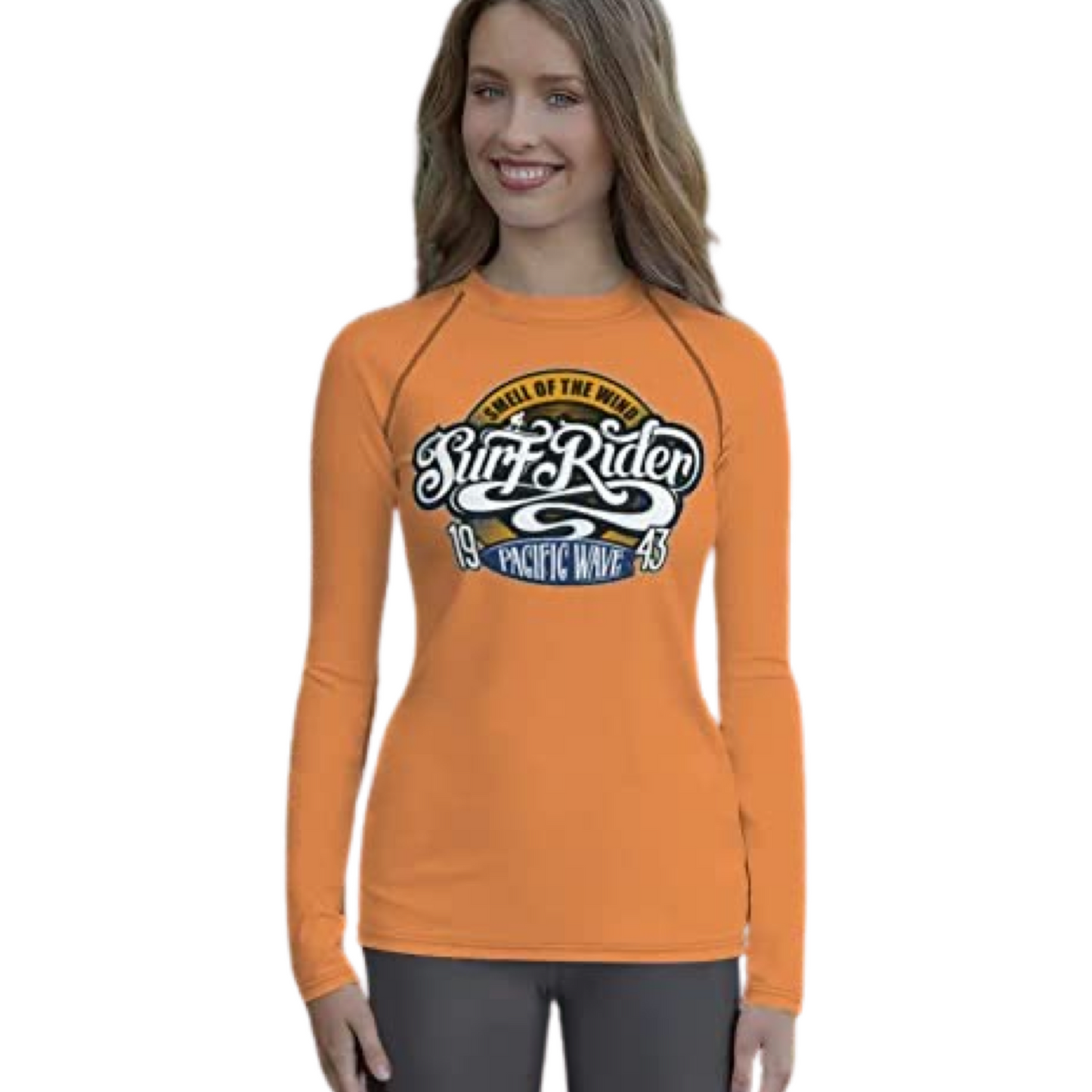 Surf Rider - Women's Rash Guard - Vitesse T-Shirts UK