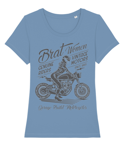 Brat Women Grey - Stella Expresser - Vitesse T-Shirts UK