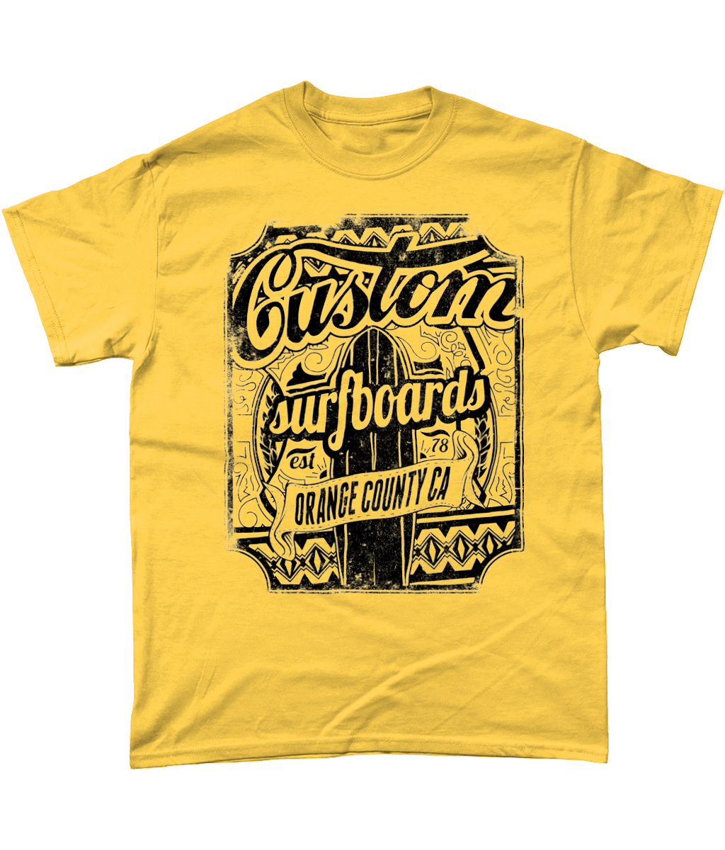 Custom Surfboards - Gildan Heavy Cotton T-Shirt