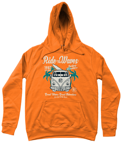 Ride The Waves – AWDis Girlie College Hoodie