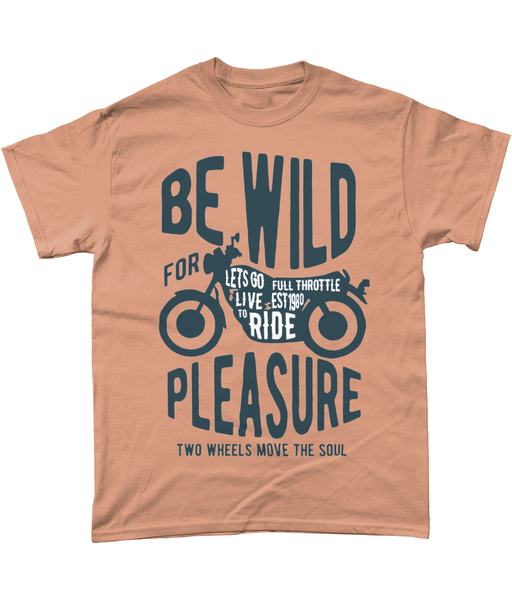 Be Wild - Gildan Heavy Cotton T-Shirt - Vitesse T-Shirts UK