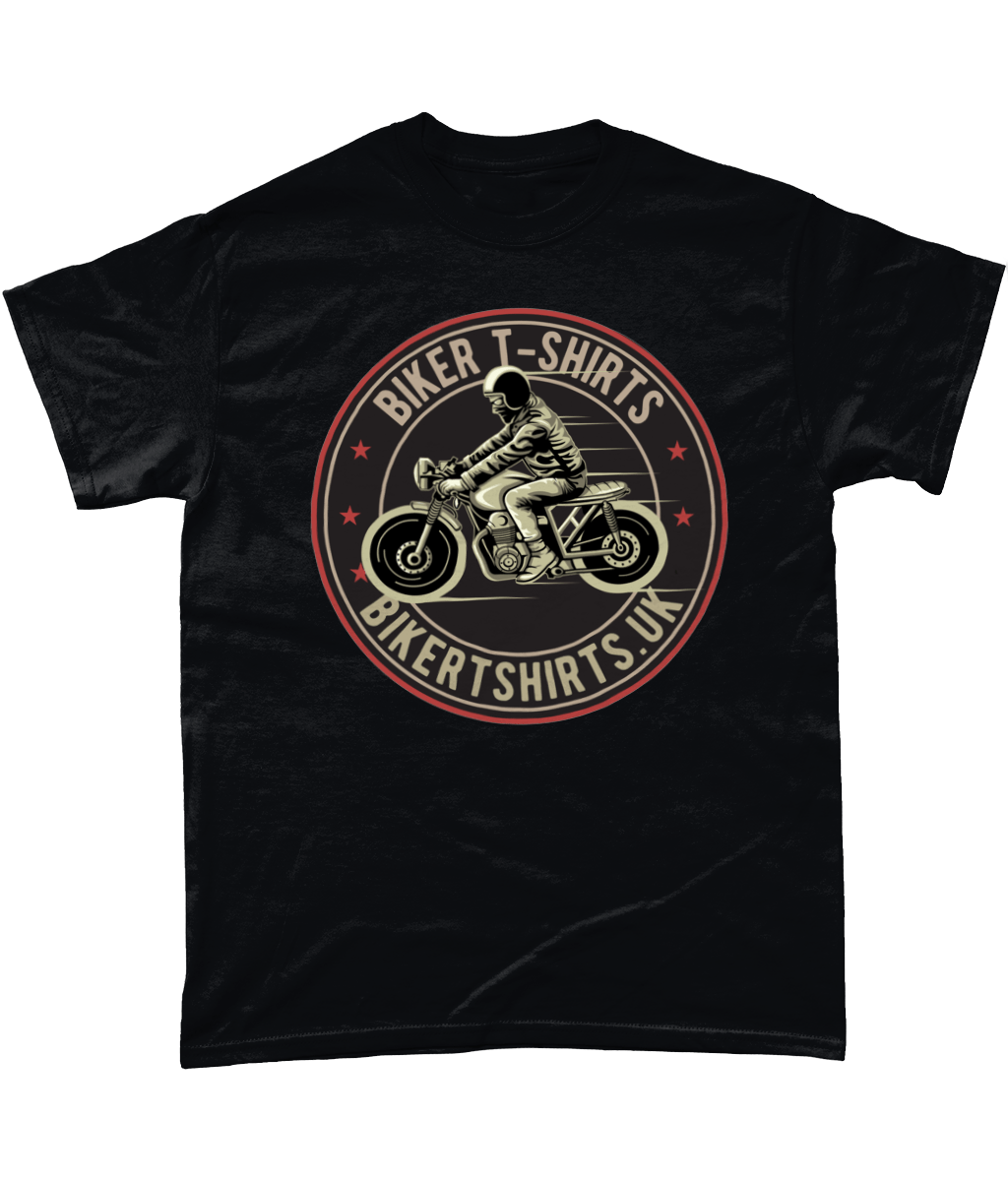 Biker T-Shirts UK - Gildan Heavy Cotton T-Shirt - Vitesse T-Shirts UK