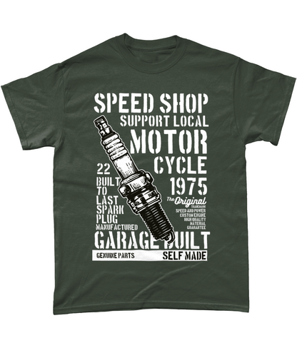 Speed ​​Shop - T-shirt en coton épais