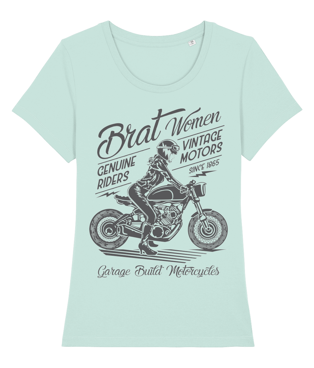 Brat Women Grey - Stella Expresser - Vitesse T-Shirts UK