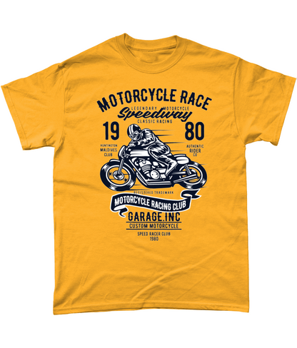 Motorradrennen - Gildan Heavy Cotton T-Shirt