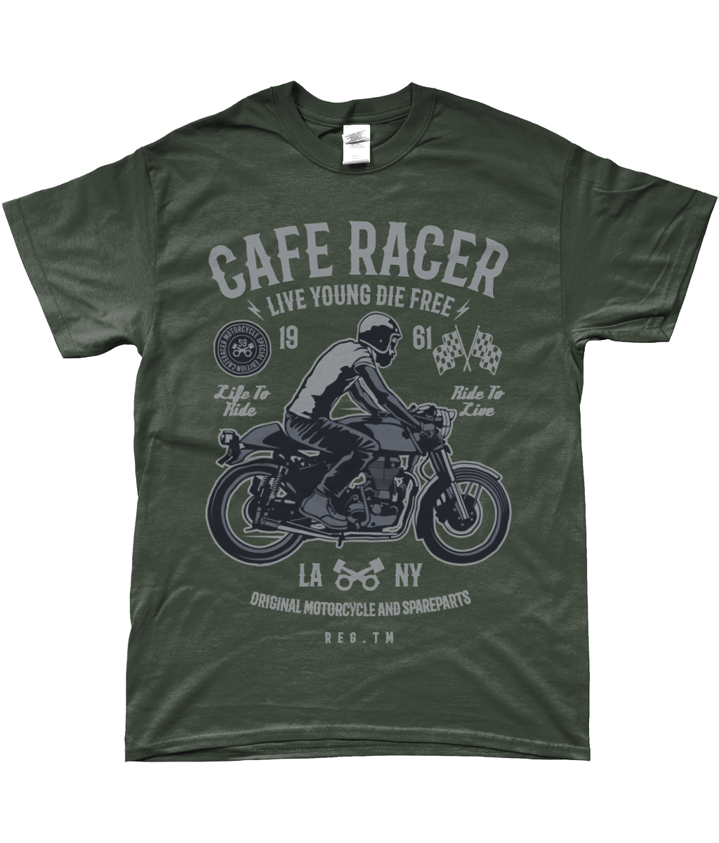 Cafe Racer v3 - Gildan SoftStyle® Ringspun T-Shirt