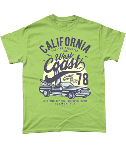 California West Coast – Gildan Heavy Cotton T-Shirt - Vitesse T-Shirts UK