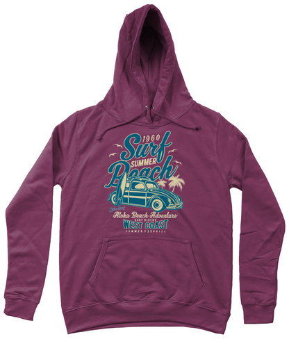 Surf Beach - AWDis Girlie College Hoodie