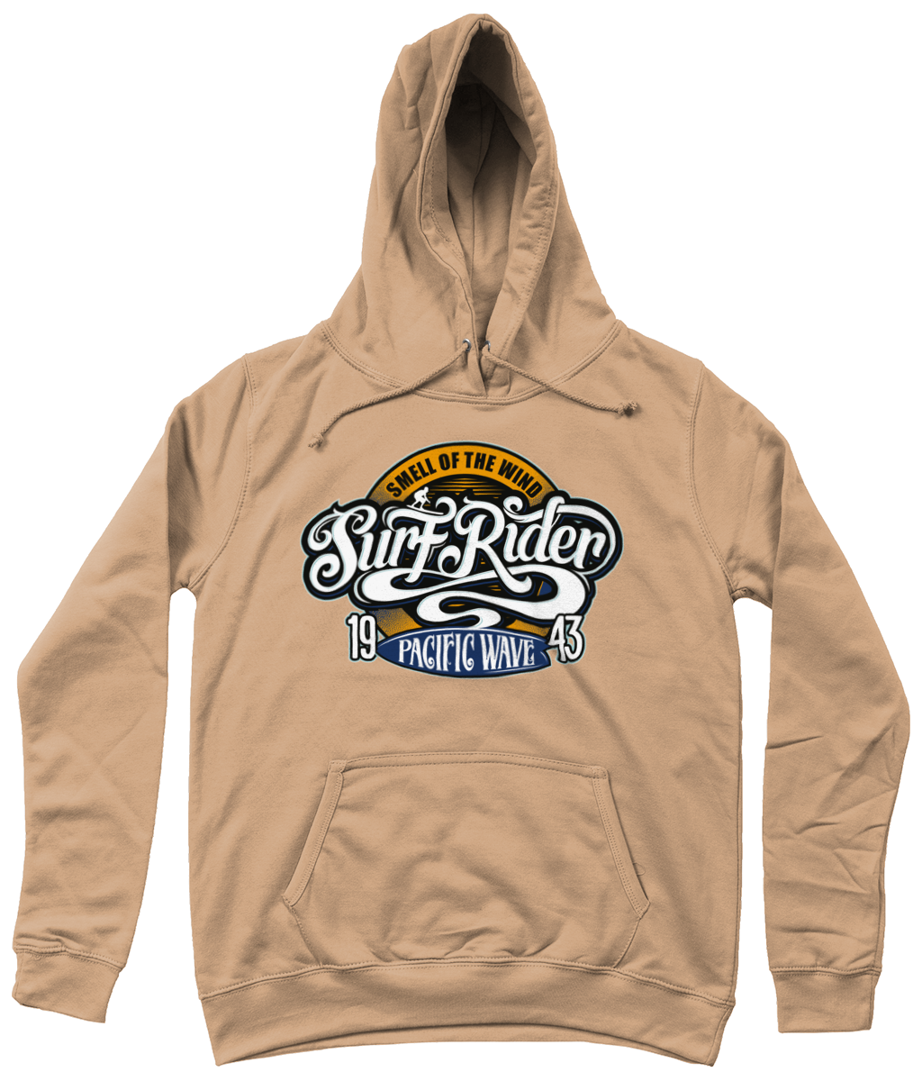 Surf Rider v2 - AWDis Girlie College Hoodie - Vitesse T-Shirts UK