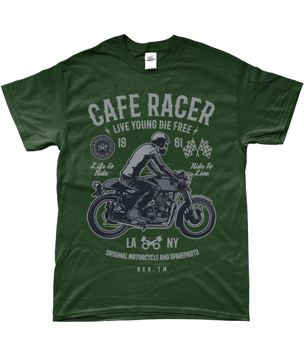 Cafe Racer v3 - Gildan SoftStyle® Ringspun T-Shirt