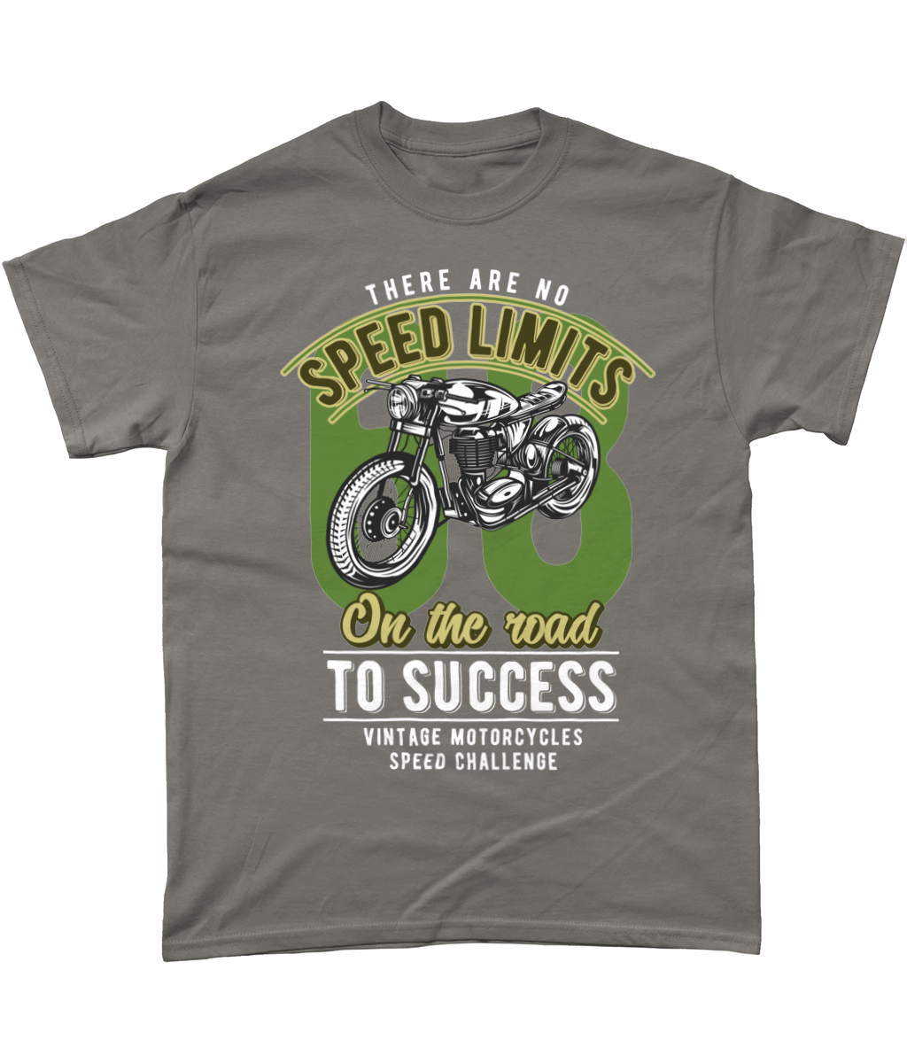 No Speed Limits - Gildan Heavy Cotton T-Shirt - Vitesse T-Shirts UK